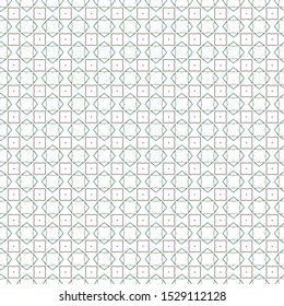 Seamless geometric ornamental vector pattern. Abstract background