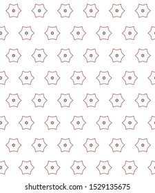 Seamless geometric ornamental vector pattern. Abstract background