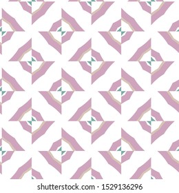 Seamless geometric ornamental vector pattern. Abstract background