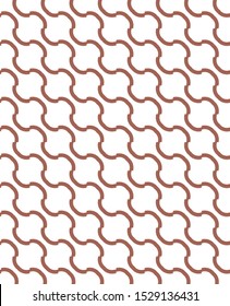 Seamless geometric ornamental vector pattern. Abstract background