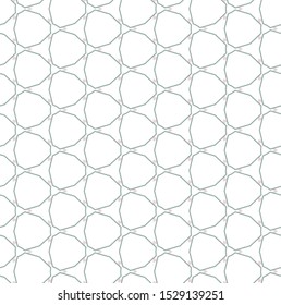 Seamless geometric ornamental vector pattern. Abstract background