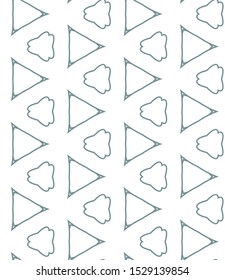 Seamless geometric ornamental vector pattern. Abstract background