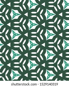 Seamless geometric ornamental vector pattern. Abstract background