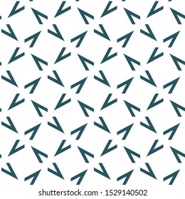 Seamless geometric ornamental vector pattern. Abstract background