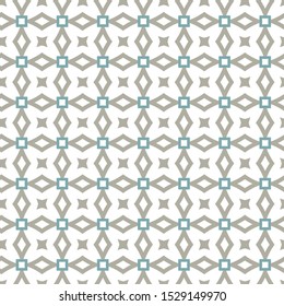 Seamless geometric ornamental vector pattern. Abstract background