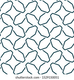 Seamless geometric ornamental vector pattern. Abstract background