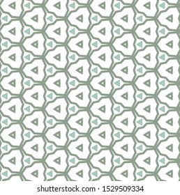 Seamless geometric ornamental vector pattern. Abstract background