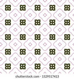 Seamless geometric ornamental vector pattern. Abstract background