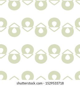 Seamless geometric ornamental vector pattern. Abstract background