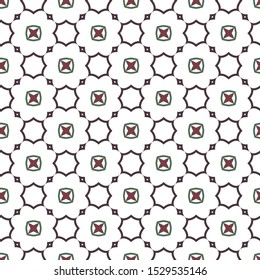 Seamless geometric ornamental vector pattern. Abstract background