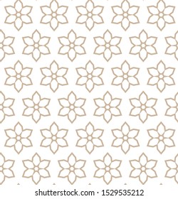 Seamless geometric ornamental vector pattern. Abstract background