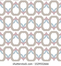 Seamless geometric ornamental vector pattern. Abstract background