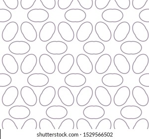 Seamless geometric ornamental vector pattern. Abstract background