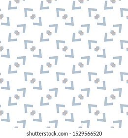 Seamless geometric ornamental vector pattern. Abstract background