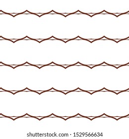 Seamless geometric ornamental vector pattern. Abstract background