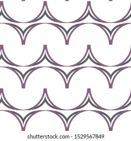 Seamless geometric ornamental vector pattern. Abstract background