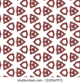 Seamless geometric ornamental vector pattern. Abstract background