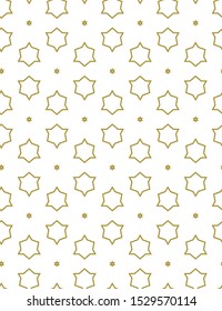 Seamless geometric ornamental vector pattern. Abstract background
