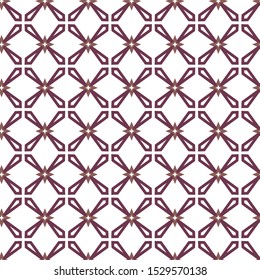 Seamless geometric ornamental vector pattern. Abstract background
