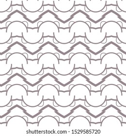 Seamless geometric ornamental vector pattern. Abstract background