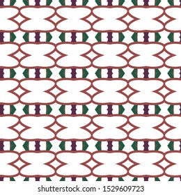 Seamless geometric ornamental vector pattern. Abstract background
