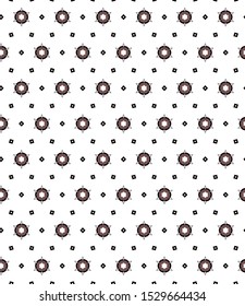 Seamless geometric ornamental vector pattern. Abstract background
