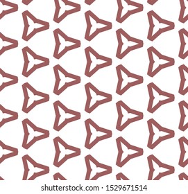 Seamless geometric ornamental vector pattern. Abstract background