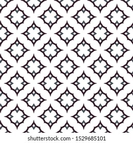 Seamless geometric ornamental vector pattern. Abstract background
