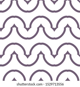 Seamless geometric ornamental vector pattern. Abstract background