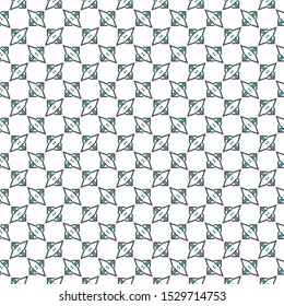 Seamless geometric ornamental vector pattern. Abstract background