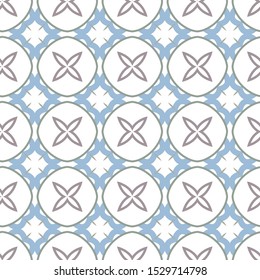 Seamless geometric ornamental vector pattern. Abstract background