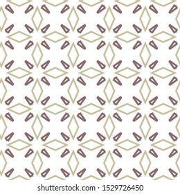 Seamless geometric ornamental vector pattern. Abstract background