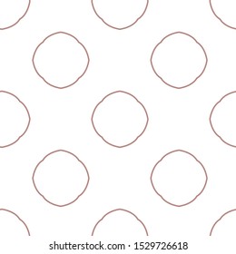 Seamless geometric ornamental vector pattern. Abstract background
