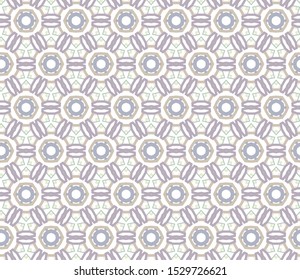 Seamless geometric ornamental vector pattern. Abstract background