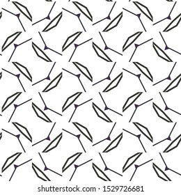 Seamless geometric ornamental vector pattern. Abstract background