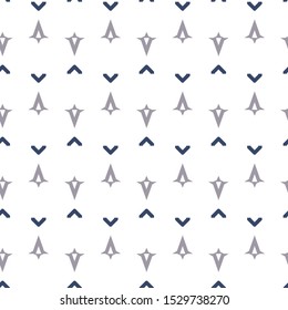 Seamless geometric ornamental vector pattern. Abstract background