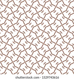 Seamless geometric ornamental vector pattern. Abstract background