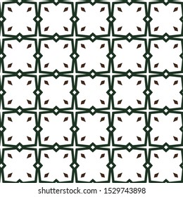 Seamless geometric ornamental vector pattern. Abstract background