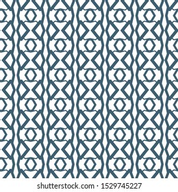 Seamless geometric ornamental vector pattern. Abstract background