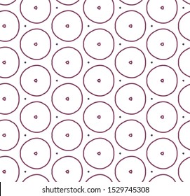 Seamless geometric ornamental vector pattern. Abstract background