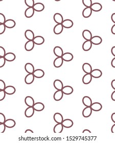 Seamless geometric ornamental vector pattern. Abstract background