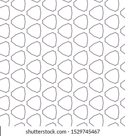 Seamless geometric ornamental vector pattern. Abstract background