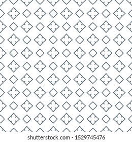 Seamless geometric ornamental vector pattern. Abstract background
