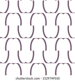 Seamless geometric ornamental vector pattern. Abstract background