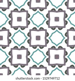 Seamless geometric ornamental vector pattern. Abstract background