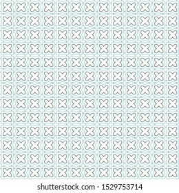 Seamless geometric ornamental vector pattern. Abstract background