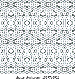 Seamless geometric ornamental vector pattern. Abstract background