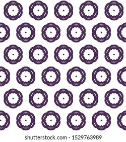 Seamless geometric ornamental vector pattern. Abstract background