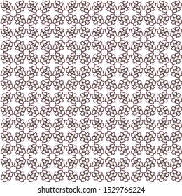 Seamless geometric ornamental vector pattern. Abstract background