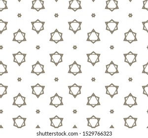 Seamless geometric ornamental vector pattern. Abstract background